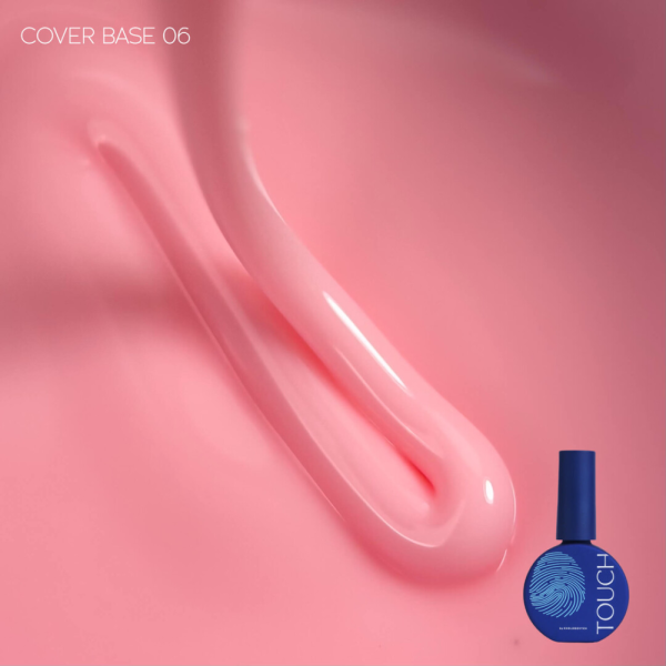 База камуфлирующая Touch Cover Base №06, персиковая, 13 мл