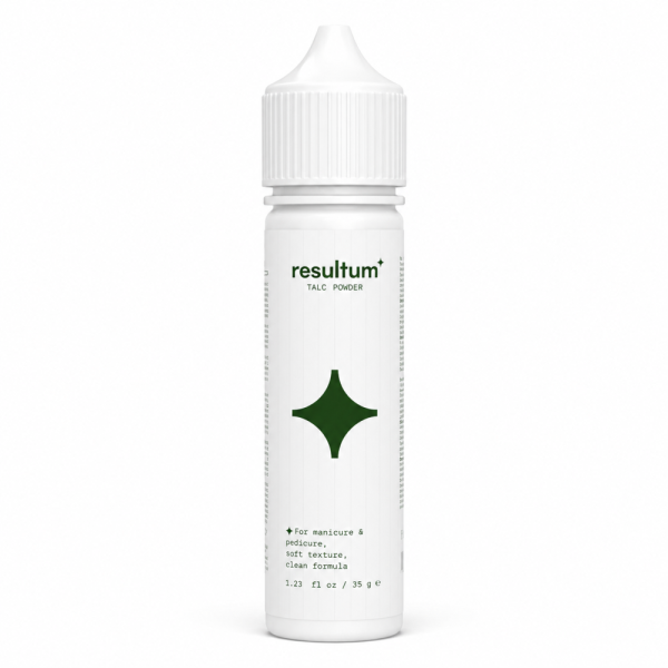Тальк косметический Resultum Talc Powder для маникюра и педикюра, 35 г