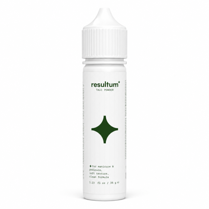 Тальк косметический Resultum Talc Powder для маникюра и педикюра, 35 г