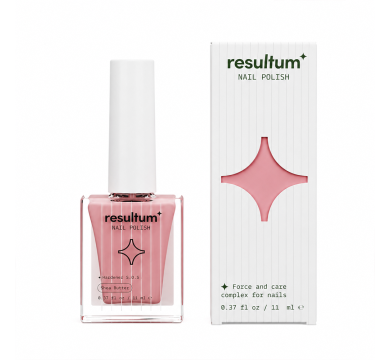 Укрепитель Resultum Nail Polish Hardener S.O.S + Shea Butter, розовый, 11 мл