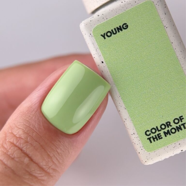 Гель-лак NAILSOFTHEDAY Color Of The Month May 2026 Young, колір місяця, оливковий, 10 мл