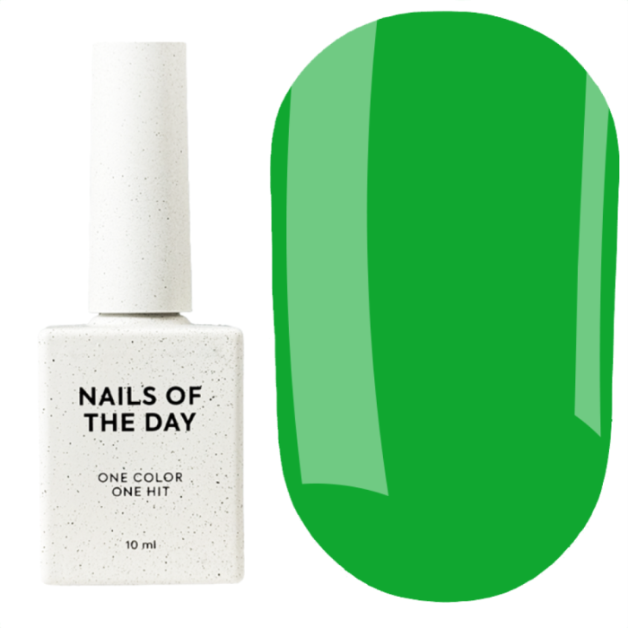 Гель-лак NAILSOFTHEDAY Summer 2026 Energy №250, ярко-зеленый, 10 мл
