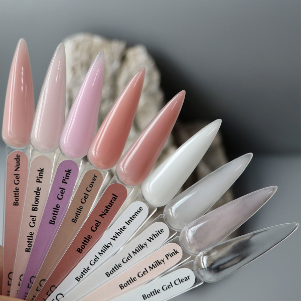 Гель рідкий Komilfo Bottle Gel Pink, ніжно-рожевий, 15 мл (HEMA/TPO free)