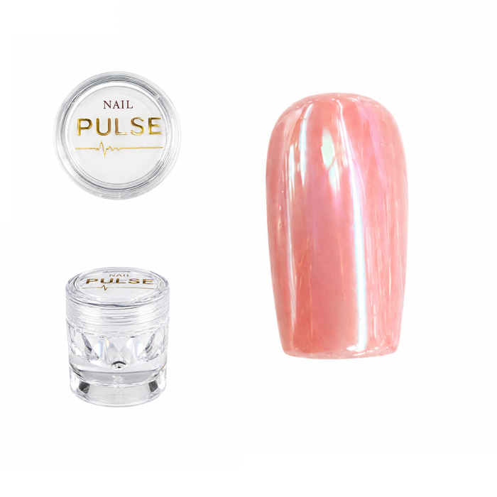 Жемчужная втирка Lilly Beauty Pulse AN-02, лазурная