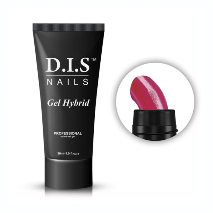 DIS Gel Hybrid - акрил-гель № 23, малиновий, 30 мл