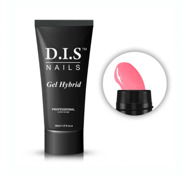 DIS Gel Hybrid - акрил-гель № 25, рожевий шовк, 30 мл