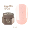 Гель жидкий Valeri Liquid Gel №26, нежно-персиковый с серебряным шиммером, 15 мл