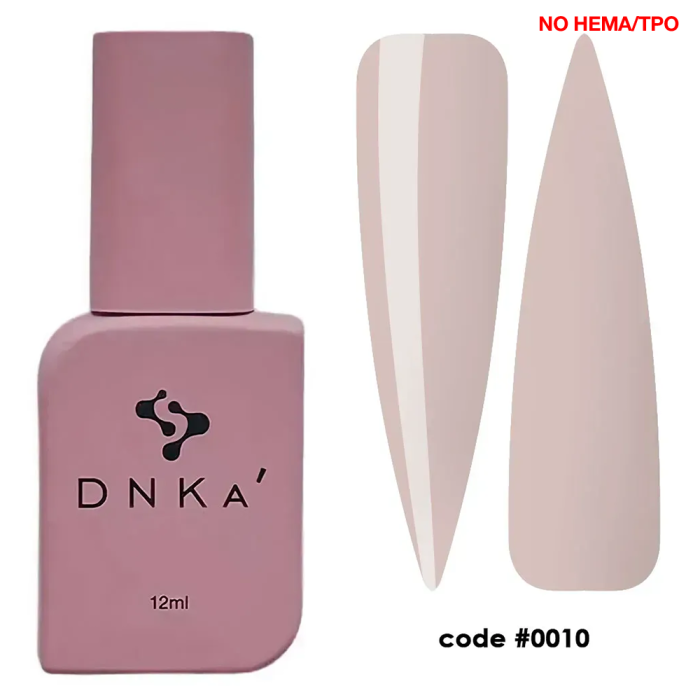Гель жидкий DNKa Fast Gel Oxford #0010, молочный нюд, 12 мл