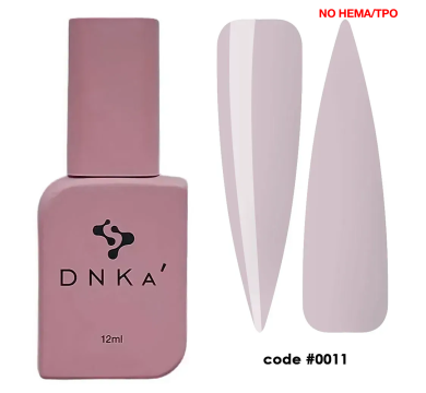 Гель рідкий DNKa Fast Gel Oxford #0011, лілово-сірий, 12 мл