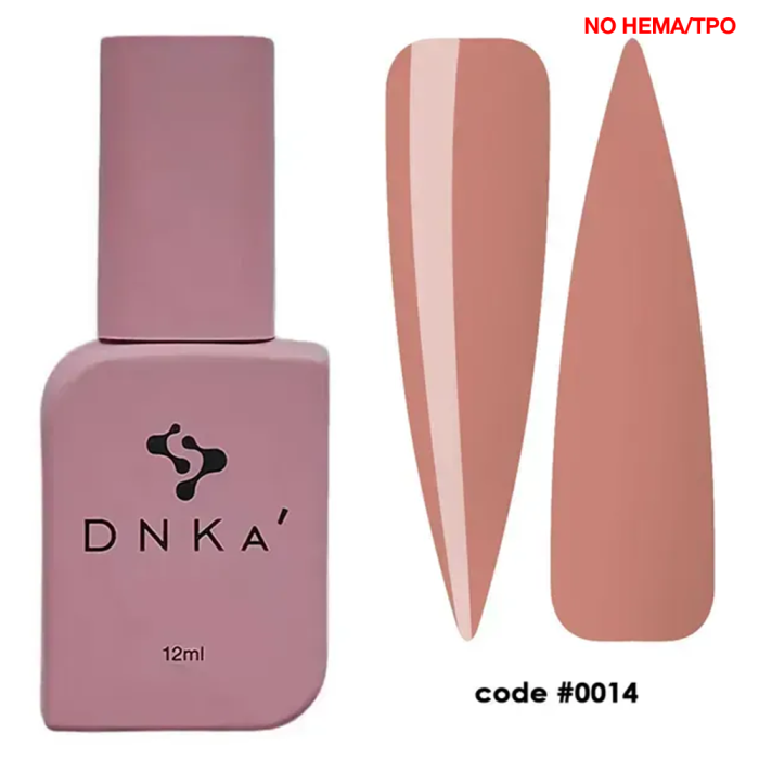 Гель жидкий DNKa Fast Gel Oxford #0014, карамельный беж, 12 мл