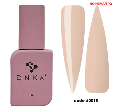 Гель рідкий DNKa Fast Gel Oxford #0015, ніжний нюд, 12 мл