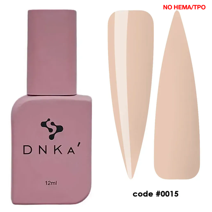 Гель рідкий DNKa Fast Gel Oxford #0015, ніжний нюд, 12 мл