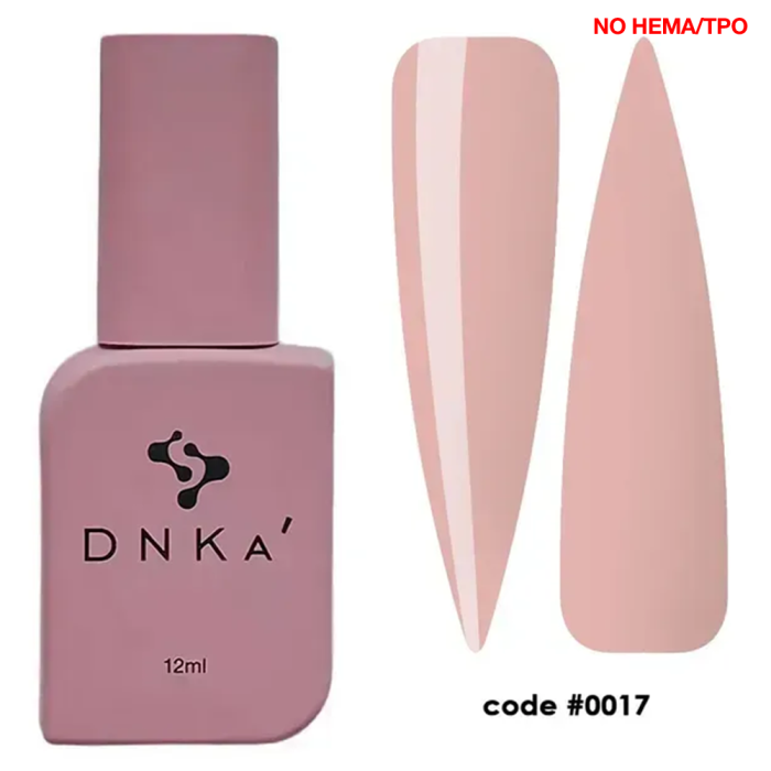 Гель рідкий DNKa Fast Gel Oxford #0017, кремово-рожевий, 12 мл