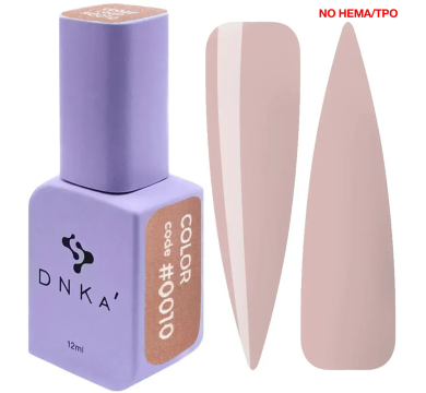 Гель-лак DNKa Gel Polish Color New Formula #0010, капучино, 12 мл