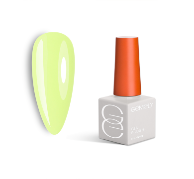 Гель-лак GEMELY Max Color №036, желтый, 6 мл