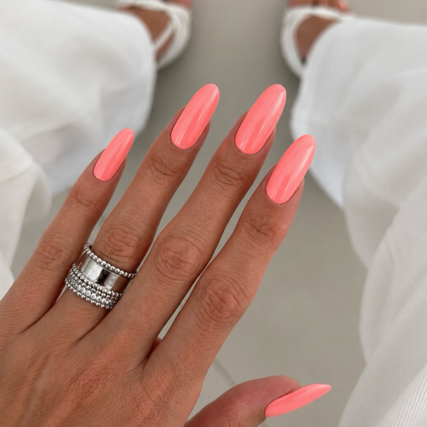 Гель-лак GEMELY Max Color №040, коралловый, 6 мл