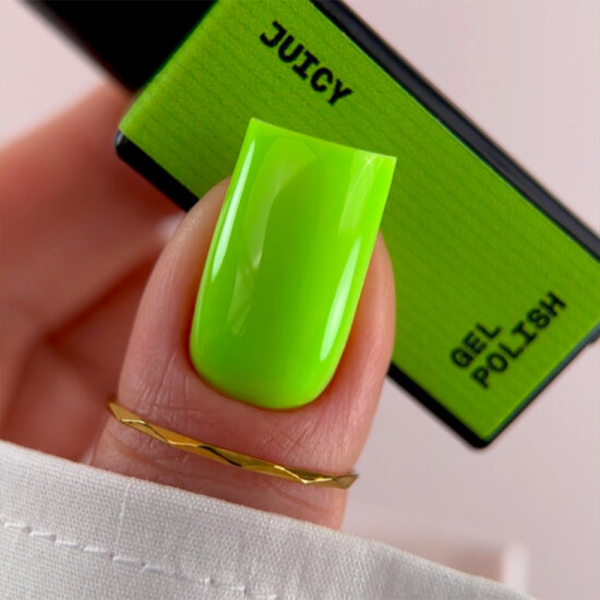 Гель-лак Biblioteka Gel Polish №70 Juicy, лаймовий, 10 мл