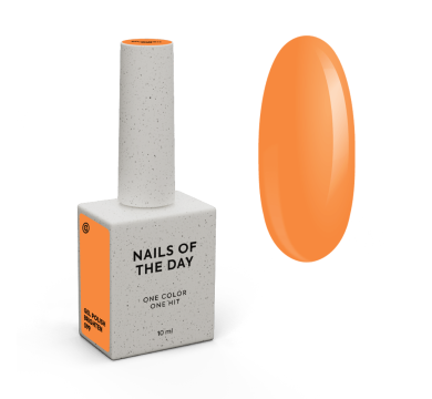 Гель-лак NAILSOFTHEDAY Gel Polish №099 Brighten, пастельно-помаранчевий, 10 мл