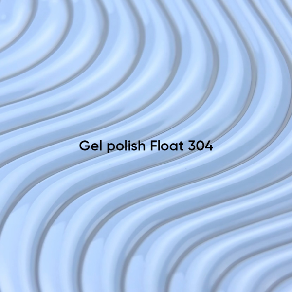 Гель-лак NAILSOFTHEDAY Gel Polish №304 Float, пастельно-блакитний, 10 мл
