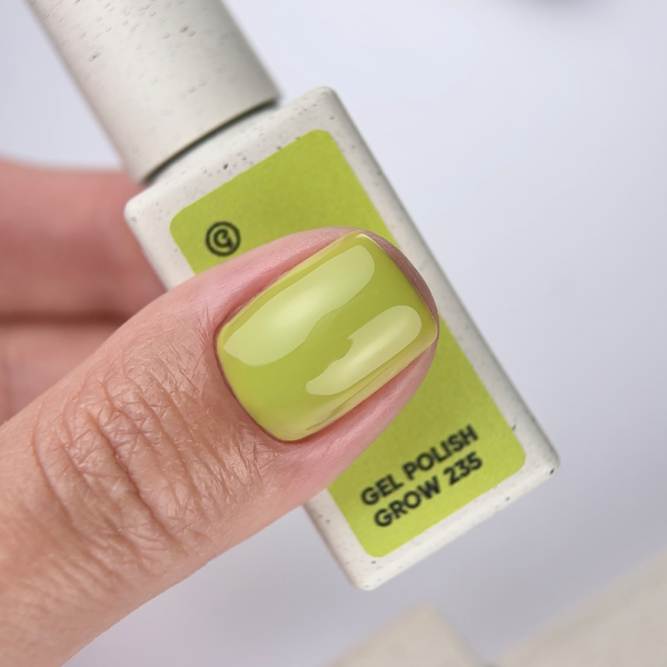 Гель-лак NAILSOFTHEDAY Gel Polish №235 Grow, пастельно-оливковый, 10 мл