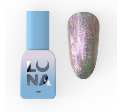 Гель-лак з ефектом втирки LUNA Color №202, рожевий теплий, 8 мл