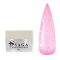 Гель моделюючий SAGA Professional Liquid Party Gel №04, прозоро-рожевий із блискітками, 15 мл
