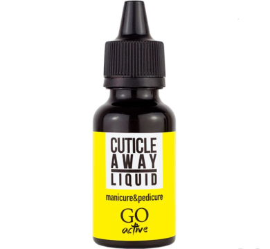 Ремувер для кутикули GO ACTIVE Cuticle Away Liquid, 30мл
