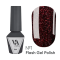 Гель-лак світловідбивний Valeri Gel Polish Flash New №01, чорно-червоний, 6 мл
