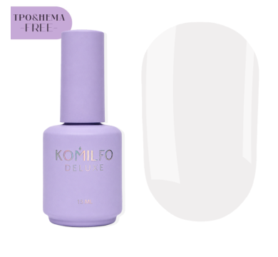 База для френчу Komilfo Color Base French №002, молочно-рожева, 15 мл (HEMA/TPO free)