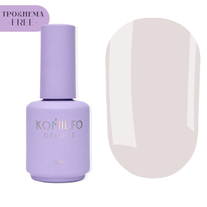 База для френча Komilfo Color Base French №004, светло-розовая, 15 мл (HEMA/TPO free)