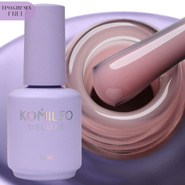 База для френчу Komilfo Color Base French №008, сакура, 15 мл (HEMA/TPO free)