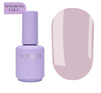 База для френчу Komilfo Color Base French №013, лілово-рожева, 15 мл (HEMA/TPO free)