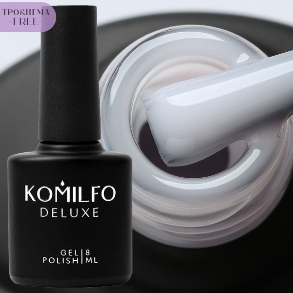 База для френча Komilfo Color Base French №002, молочно-розовая, 8 мл (HEMA/TPO free)