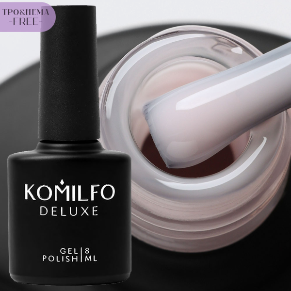 База для френчу Komilfo Color Base French №005, пудрова, 8 мл (HEMA/TPO free)