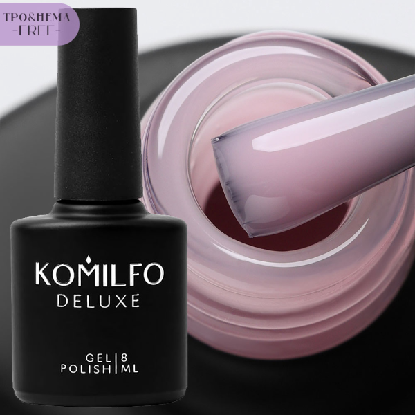 База для френча Komilfo Color Base French №007, розовая, 8 мл (HEMA/TPO free)