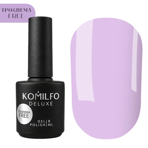 Гель-лак Komilfo Macarons №M003, фиалковый, 8 мл (HEMA/TPO free)