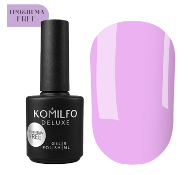 Гель-лак Komilfo Macarons №M004, ніжно-ліловий, 8 мл (HEMA/TPO free)