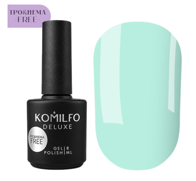 Гель-лак Komilfo Macarons №M006, тіффані, 8 мл (HEMA/TPO free)