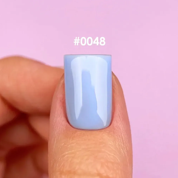 Гель-лак DNKa Gel Polish Color New Formula #0048, світло-блакитний, 12 мл