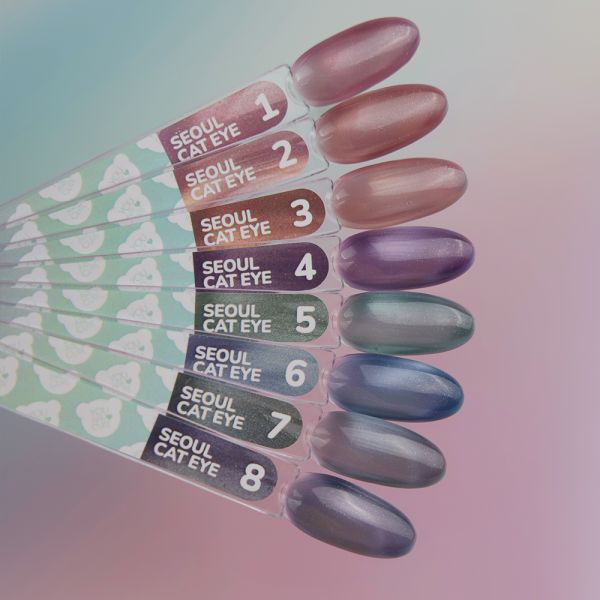 Гель-лак кошачий глаз You Are Cute Color Seoul Cat Eye №3, карамельно-кофейный, 5 мл