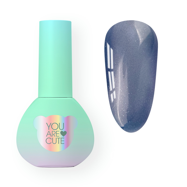 Гель-лак кошачий глаз You Are Cute Color Seoul Cat Eye №6, дымчасто-синий, 5 мл
