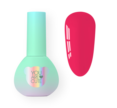 Гель-лак You Are Cute Color №156, темно-рожевий, 5 мл