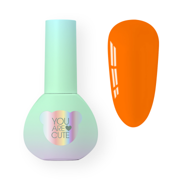 Гель-лак You Are Cute Color №161, помаранчевий, 5 мл