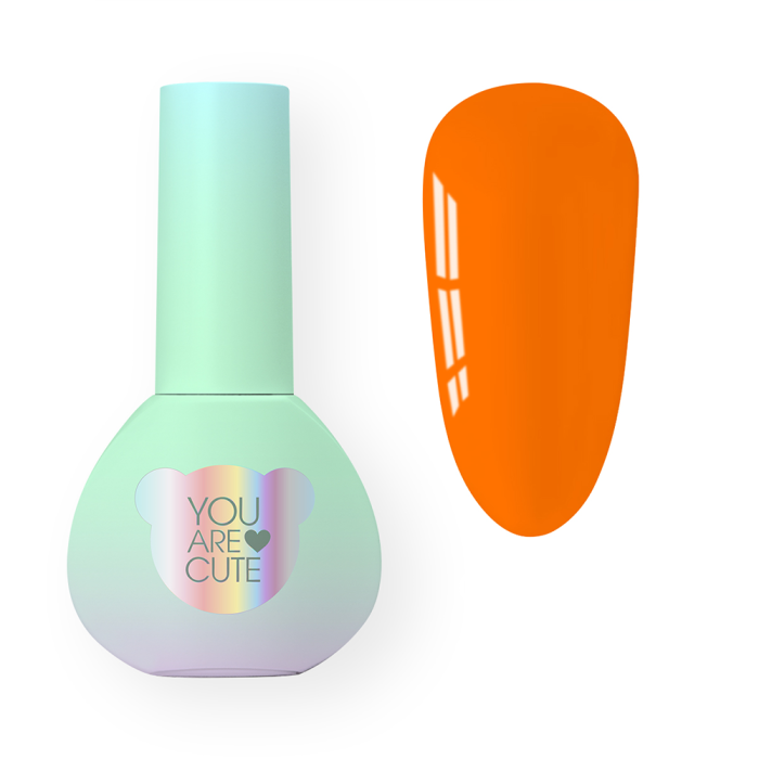 Гель-лак You Are Cute Color №161, оранжевый, 5 мл