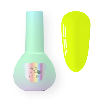 Гель-лак You Are Cute Color №162, жовтий, 5 мл