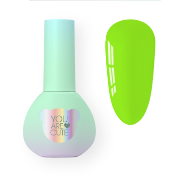 Гель-лак You Are Cute Color №163, салатовий, 5 мл