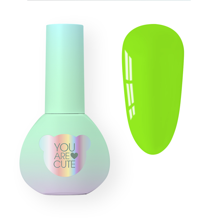 Гель-лак You Are Cute Color №163, салатовий, 5 мл