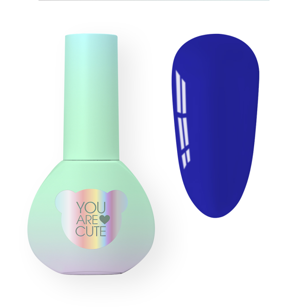 Гель-лак You Are Cute Color №166, синій, 5 мл