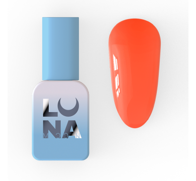 Гель-лак LUNA Color №140, неоново-оранжевый, 8 мл