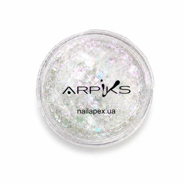 Декор для нігтів Arpiks AHL02 юки, бите скло